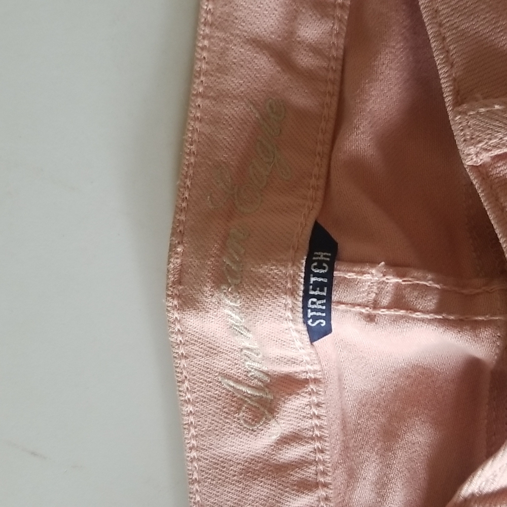 American eagle size 2 pink skinny jeans